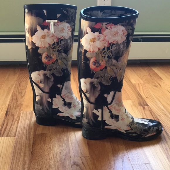 TED BAKER RAINBOOTS - Picture 1 of 6